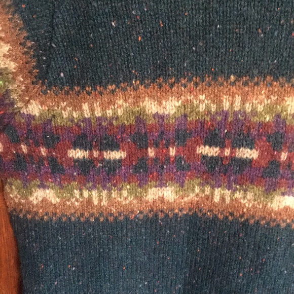 ❤️Vintage Eddie Bauer Fair Isle wool sweater - Picture 7 of 8